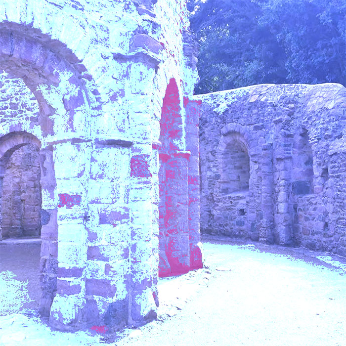 Le temple de Lanleff, Côtes d'Armor, Bretagne -- 25xe -- photo Ludmilla Zahno pour Eden Saga